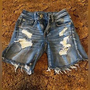 American eagle midi shorts. 00 - XXS